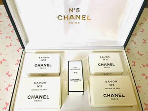 未使用シャネルCHANEL石鹸NO５香水セット