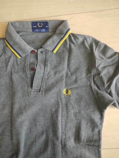 FRED PERRY フレッドペリー ポロシャツ Made in England サイズ表記38