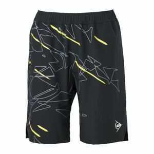 DUNLOP ダンロップ テニスウェア ハーフパンツ DAS2191 ブラック(黒) メンズ３サイズ 新品