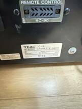 1円から　TEAC ティアック カセットデッキ C-3 現状渡し_画像5