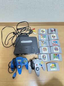 1 jpy from Nintendo NINTENDO64 body etc. set sale set accessory according to photograph present condition delivery 