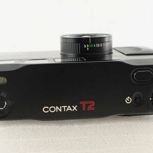 ◆極上美品◆ CONTAX コンタックス T2 Limited BLACK 2000台限定 元箱 付属品 ★レンズカクカクの不具合一切無し! 完動品! 動作確認済み! の画像3