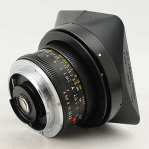 ◆極上美品◆ Leica ライカ SUPER-ANGULON-R 21mm F4 元箱 付属品 ★清潔感溢れる綺麗な外観! カビ・クモリ・キズ・スレなし! 完動品!の画像3
