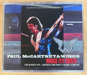 [1CD+2DVD] PAUL McCARTNEY&WINGS / WINGS FLY SOUTH - LIVE IN PERTH 1975 + AUSTRALIA TOUR DIARY&VINTAGE TV ARCHIVE