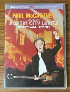 ポールマッカートニー 2018 FRESHEN UP TOUR AUSTIN CITY LIMITS FESTIVAL プレス DVD