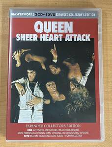 QUEEN / SHEER HEART ATTACK EXPANDED COLLECTOR'S EDITION (新品輸入プレス盤2CD+DVD) クイーン