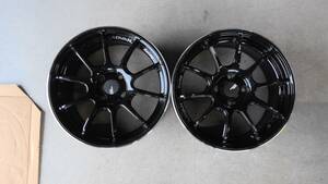 ☆★ADVAN　Racing　RZⅡ　6.5Jx16　＋45　PCD100　4H　アルミホイール　2本セット　中古品★☆