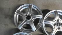 ☆★BRIDGESTONE　BALMINUM　4.5Jx14　＋45　PCD100　4H　アルミホイール　4本セット　中古品★☆_画像5