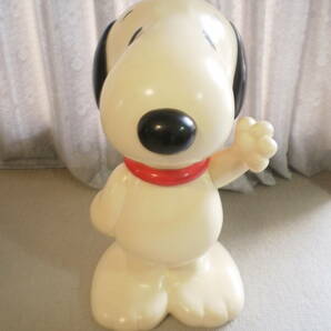 【1995年・ユタカ】 おおきな おおきな SNOOPY スヌーピー NO. 00081  高さ(約７５cm）   送料込みの画像1