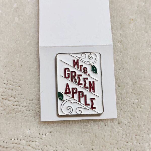 Mrs. GREEN APPLE エデンの園 ピンバッジ ピンバッジ