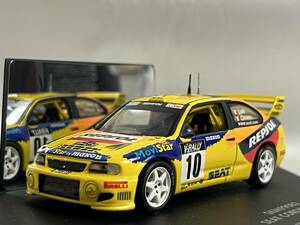 ケース傷みあり SKID 1/43 セアト コルドバ WRC 1999 ツール・ド・コルス ピエロ・リアッティ