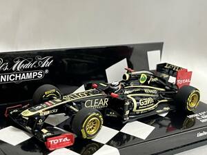 ミニチャンプス 1/43 ロータス F1 チーム F1グランプリ 2012 ショーカー キミ・ライコネン 