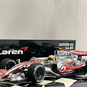 ミニチャンプス 1/43 ボーダフォン マクラーレン メルセデス MP4-22 F1グランプリ 2007 ルイス・ハミルトン 