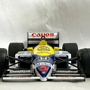 タミヤ 1/20 ウィリアムズ ホンダ FW11 F1グランプリ 1986 ナイジェル・マンセル 完成品 の画像4