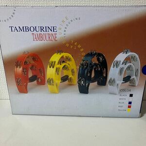  tambourine * color * red 