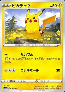 ポケモンカードゲーム剣盾 s6a 強化拡張パック イーブイヒーローズ ピカチュウ C ポケカ 雷 たねポケモン