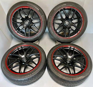 メルセデ スベンツ Gクラス AMG W463 G65 22インチ 4本セットG63 G450 G55 G350 G500 22x10J ET36 PIRELLI 295/40R22 2019/22年製