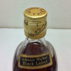 【未開栓/古酒】Johnnie Walker ジョニーウォーカー ブラックラベル エクストラスペシャル 金キャップ 750ml  K0328の画像3