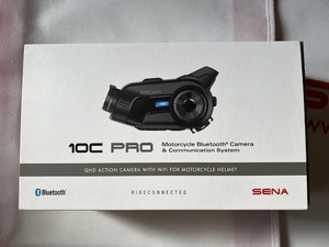 ☆新品未使用☆ SENA セナ 10C PRO インターコム ヘッドセット カメラ付 FMラジオ バイク オートバイ 10C-PRO-01 北米正規品●並行輸入品