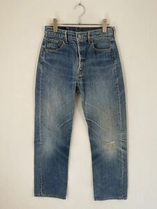 601 フィリピン製 LEVI'S リーバイス 501 ファイブフライ デニム ジーンズ サイズ 30 実寸参照