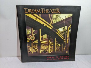 Dream Theater chaos in motion world tour ドリームシアター パンフレット ジョン・ペトルーシ プログラム プログレ