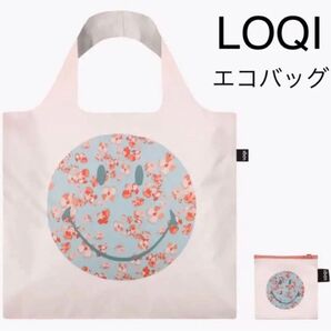 新品エコバッグ LOQI ローキー Recycled リサイクル再生素材使用 廃番柄