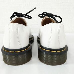 ドクターマーチン レザー ブーツ 革靴 ホワイト 白 DR.MARTENS BOOTS WHITE AW006 6UK 24～25ｃｍ【中古】431Eの画像7