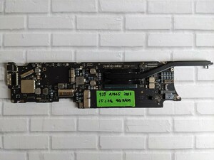 【動作不可】MacBook Air 11インチ Mid 2013 A1465 Core i5 1.3 4G RAM ロジックボード 　管理番号　939 ジャンク扱い