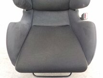 RECARO レカロ セミバケットシート セミバケ シートレール付き L275V ミラからの取外し●24004590三C107●_画像4