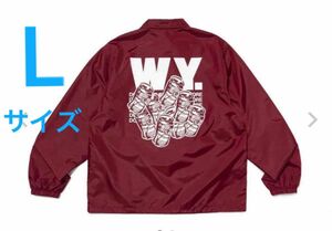 新品Wasted Youth Coach Jacket "Burgundy"ウェイステッド ユースverdy budweiser