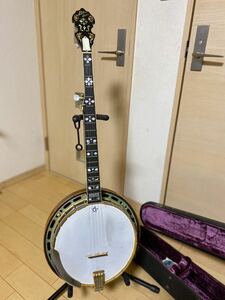 BLUEBELL banjo RB-1300 H&F Banjo HEARTS & FLOWERS stringed instruments 