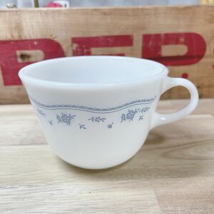 【美品！】オールドパイレックス ミルクグラス コーヒー カップ スープカップ B