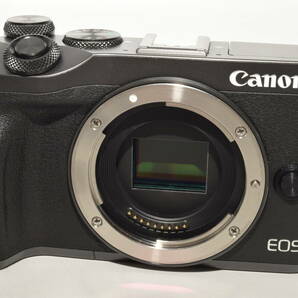 【美品】 Canon ミラーレス一眼カメラ EOS M6 ボディー(ブラック) EOSM6BK-BODY #6805の画像2
