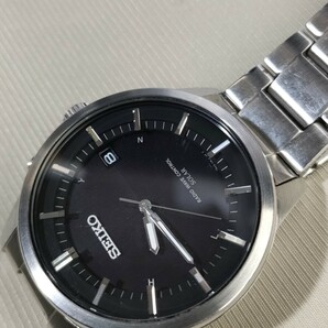 稼働品 SEIKO スピリット 定価41,040円 電波ソーラー腕時計 SBTM127 メンズ腕時計の画像2