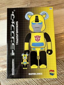 TRANSFORMERS BUMBLEBEE BE@RBRICK 100%&400%(メディコムトイ・ベアブリック・フィギュア・トランスフォーマー・バンブルビー)