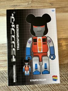 TRANSFORMERS STARSCREAM BE@RBRICK 100%&400%(メディコムトイ・ベアブリック・フィギュア・トランスフォーマー・タカラトミー)