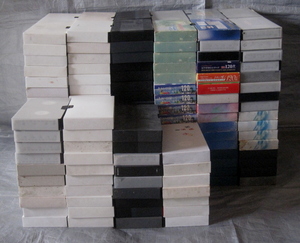  videotape (VHS) used large amount liquidation goods total 60kg to cross 