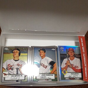 Topps chrome anniversary まとめ売り ベース cal ripken jr alec bohm の画像1