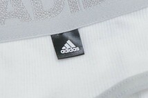 ★adidasアディダスのオフホワイトなローライズビキニショーツ/ビキニパンツ/スポーツビキニ/ユニセックス_画像5