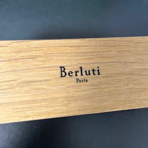 ベルルッティ berluti - ウッド×ホースヘアー ブラック×ベージュ  シューズケアブラシ 美品 小物 ノベルティの画像5