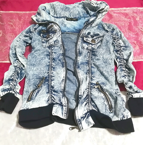 Cárdigan vaquero tipo onda haori, moda para damas, cárdigan, talla l