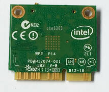 【中古パーツ】Intel Dual Band Wireless-AC 7260 7260HMW 802.11ac、867Mbps対応 Wi-Fi + Bluetooth4.0■【無線LANカード】7260HMW_画像2