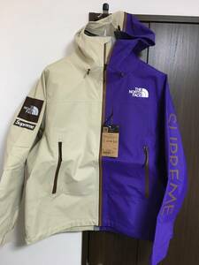 新品 M シュプリーム ノースフェイス Supreme The North Face Split Taped Seam Shell Jacket Tan シェル ジャケット タン 24SS