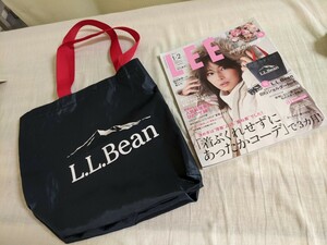 LEE 2023.1月2月合併号　特別付録　L.L.Bean BIGショルダートート付き