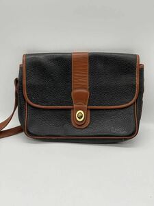 【1円〜】COACH オールドコーチ レザー ショルダーバッグ