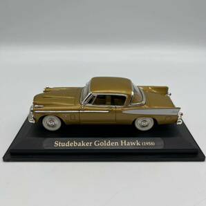 【1円〜】Roadsignature 1958 Studebaker Golden Hawk 1/43 金色の画像6