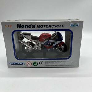 【1円〜】WELLY ウェリー Honda MOTORCYCLE Series CBR 900RR FIREBLADE 1/18の画像4
