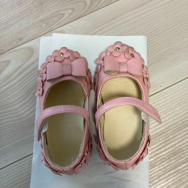入園式　ピンク　靴