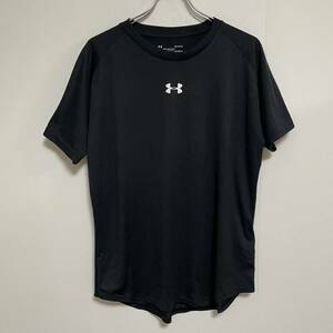 UNDER ARMOR HEATGEAR アンダーアーマー ヒートギア メンズ 半袖Tシャツ 黒 Lサイズ 