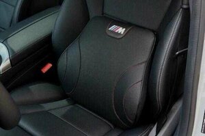 ★★新品 BMW M 車専用 腰クッション メモリーフォーム 低反発 車用 ブラック　1個